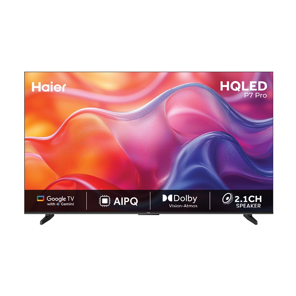 Haier New P7 Pro Series HQLED 127 cm (50) AI Smart Google TV with Gemini| HDR10+ | Dolby Vision.Atmos| Gaming 120Hz